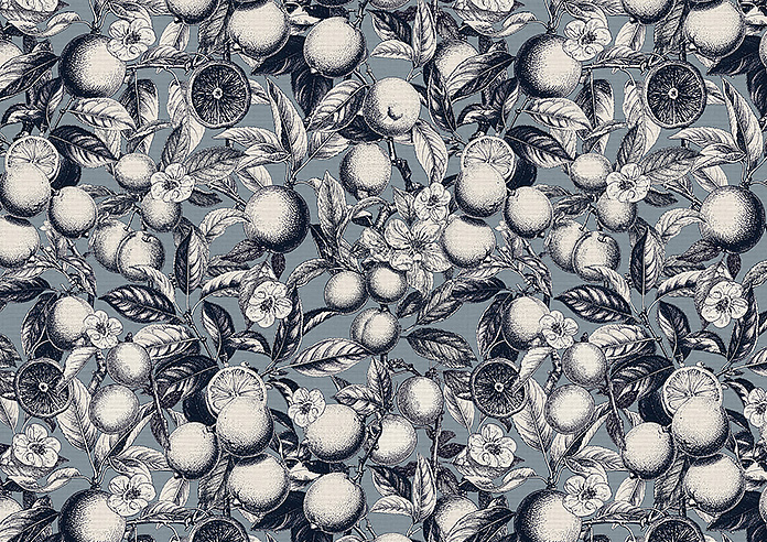 Plum Sketch, Misted - Roman Blind - Image 7